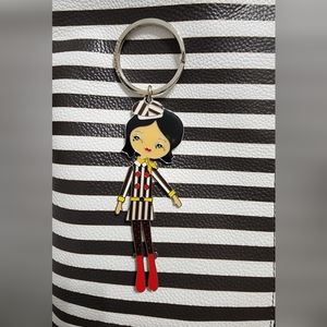 Henri Bendel Girl Keychain